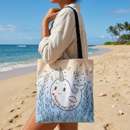 Funny cute cartoon drawing illustration tote bag tasche