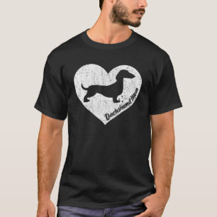 Funny Cute Dachshund Mom Mama Teckel Dachsie Dog P T-Shirt