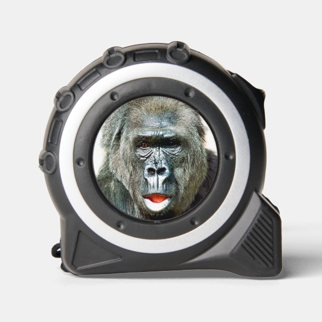 FUNNY CUTE GORILLA MAßBAND (Vorderseite)