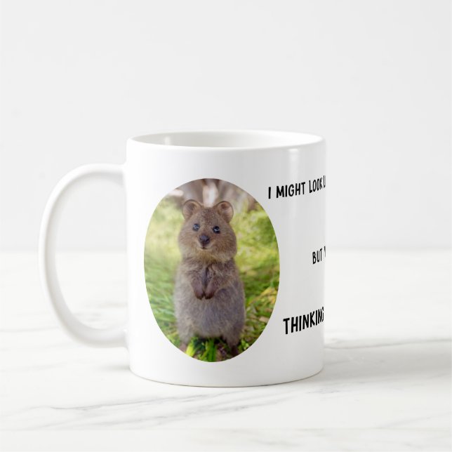Funny Cute Quokka Australia Mug (Gauche)