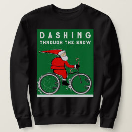 Funny Cycling Cyclist Weihnachten Sweatshirt