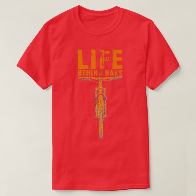 Funny Cycling Geschenk für MTBers T-Shirt (Design vorne)
