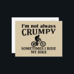 Funny Cycling Quotes Feiertagspostkarte<br><div class="desc">Genießen Sie das Fahrradfahren mit diesem motivierend Fahrradangebot mit phantastischer Typografie und Schriftart-Schrift. Es ist perfekt für jeden Radfahrer und kann als Geburtstag- oder Weihnachtsgeschenk an Ihren besten Freund, Verwandten, Freund oder eine Freundin, die auch Lieben Radfahren inspirierenden Zitaten! Dieses Design passt zum Internationalen Fahrradtag und dem Weltradtag am 3....</div>