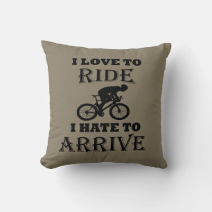 Funny Cycling Sprichwort Kissen
