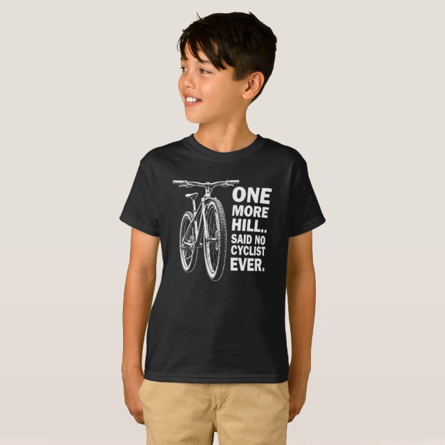 Funny Cycling Zitat für Adventure Lovers T-Shirt (Vorne ganz)