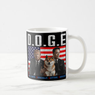 Funny D.o.g.e Doge Demokraten offiziell bekommen E Kaffeetasse