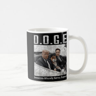 Funny D.o.g.e Doge Demokraten offiziell bekommen E Kaffeetasse