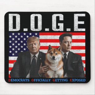 Funny D.o.g.e Doge Demokraten offiziell bekommen E Mousepad