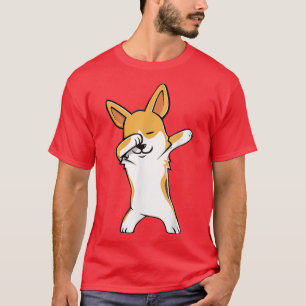 Funny Dabbing Corgi chien Dab Dance T-shirt