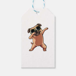 Funny Dabbing Dab Mops Hunde Tiere Tanz Tier Welpe Geschenkanhänger