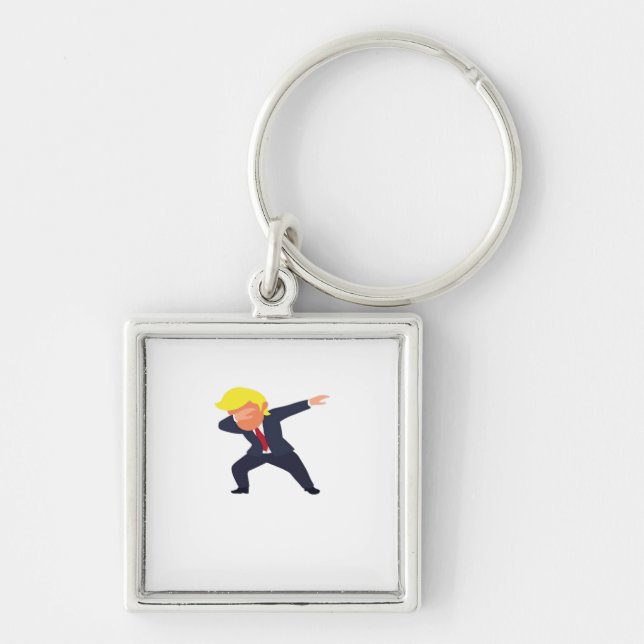 Funny Dabbing Design Classic Schlüsselanhänger (Vorne)