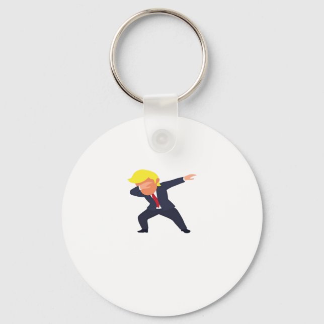 Funny Dabbing Design Classic Schlüsselanhänger (Vorderseite)