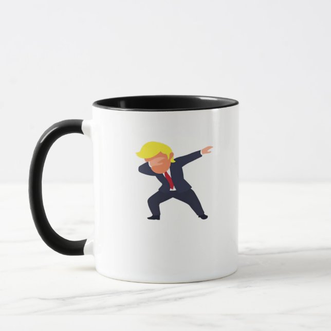 Funny Dabbing Design Classic Tasse (Links)