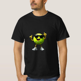 Funny Dabbing Tennis Ball Sportler T-Shirt