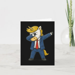 Funny Dabbing Unicorn Trump Patriotic Dab Pose Usa Karte