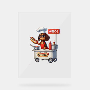 Funny Dachshund Saucisse Chien Weenie Hotdog Sandw
