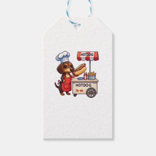 Funny Dackel Dog Weiner Sausage Hotdog Sandwich Geschenkanhänger