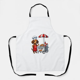 Funny Dackel Dog Weiner Sausage Hotdog Sandwich Schürze