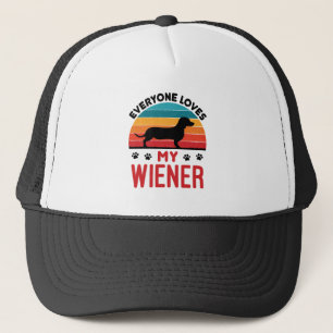 Funny Dackel Hund alle Lieben meine Dackel Truckerkappe