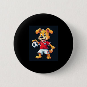 Funny Dackel Hund Hotdog Sandwich Würstchen Wurst Button