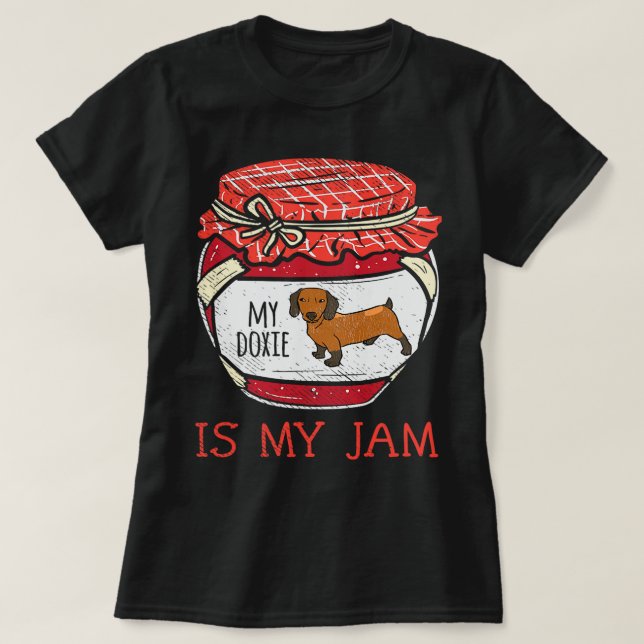 Funny Dackel Lover gibt Frauen Niedlich meine Dack T-Shirt (Design vorne)