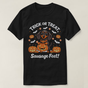 Funny Dackel Pumpkin Halloween KostümT-Shirt T-Shirt