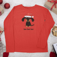 Funny Dackel Santa Clause Dackel Hund