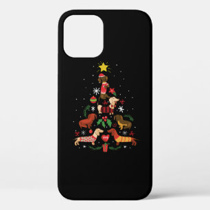 Funny Dackel Weihnachtsbaum Case-Mate iPhone Hülle