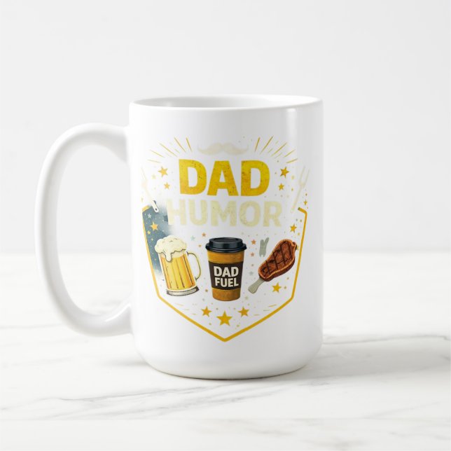Funny Dad Mug – Dad Joke Coffee Mug Gift Kaffeetasse (Links)