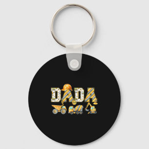 Funny Dada Baubagger Kinder passen Fa Schlüsselanhänger