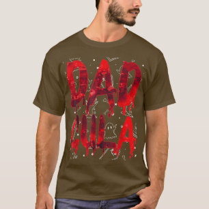 Funny Dadcula Halloween Vater Dracula Kostüme Moms T-Shirt