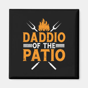 Funny Daddio vom Patio Väter Day Grillen Grill Da Magnet