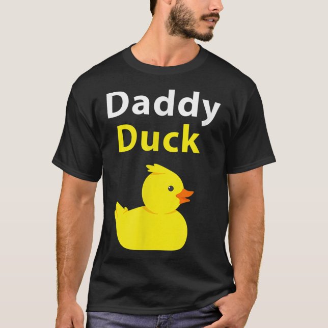 Funny Daddy Duck Rubber Duck TShirt (Devant)