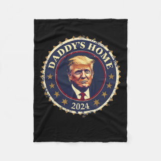 Funny Daddy's Home 2024 Trump We Won Took America  Fleecedecke