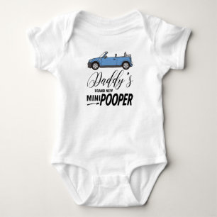 Funny - Daddy's Mini Pooper Baby Design Strampler