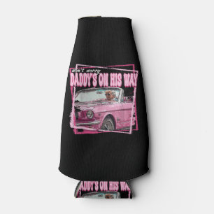 Funny Daddys Zuhause Trump Pink 2024 Nimm America Flaschenkühler