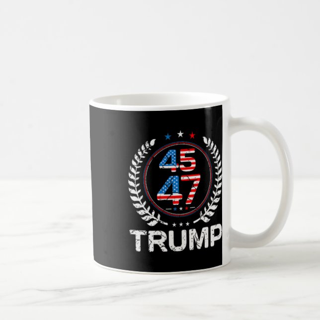 Funny Daddys Zuhause Trump Weihnachten Weihnachten Kaffeetasse (Rechts)