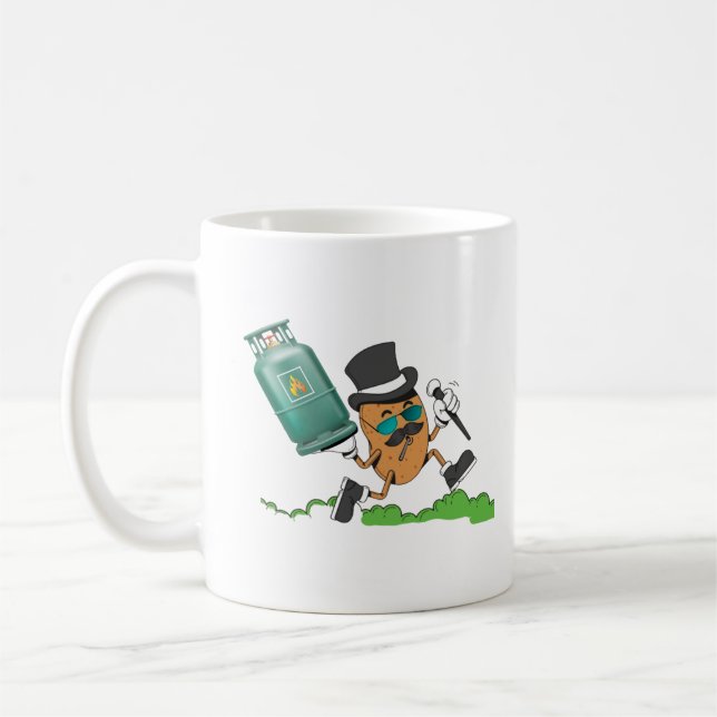 Funny dale Propan Kaffeetasse (Links)