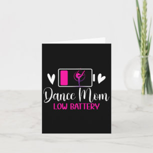 Funny Dance Mama für Mutter-Day Black Dance Mama Karte