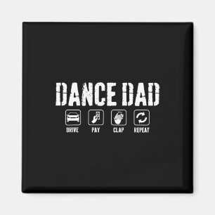 Funny Dance Vater Competition Proud Dance Vater Va Magnet