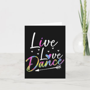 Funny Dancer Dancing Girls Live Liebe Dance Karte