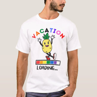 Funny Dancing Ananas Vacation Loading Ananas T-Shirt
