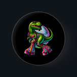Funny Dancing Dinosaur  Button<br><div class="desc">Funny Dancing Dinosaur</div>