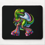 Funny Dancing Dinosaur  Mousepad<br><div class="desc">Funny Dancing Dinosaur</div>