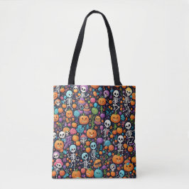 Funny Dancing Skeletts Halloween-Tasche Tasche