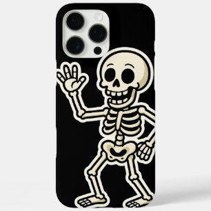 Funny Dancing Skelettsticker - Niedliches Hallowee iPhone 16 Pro Max Hülle
