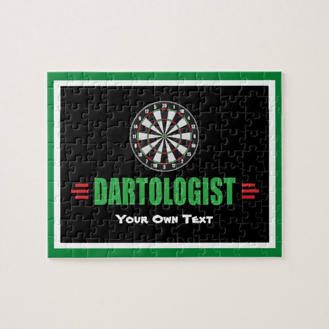 Funny Dart Game Lover (Horizontal)