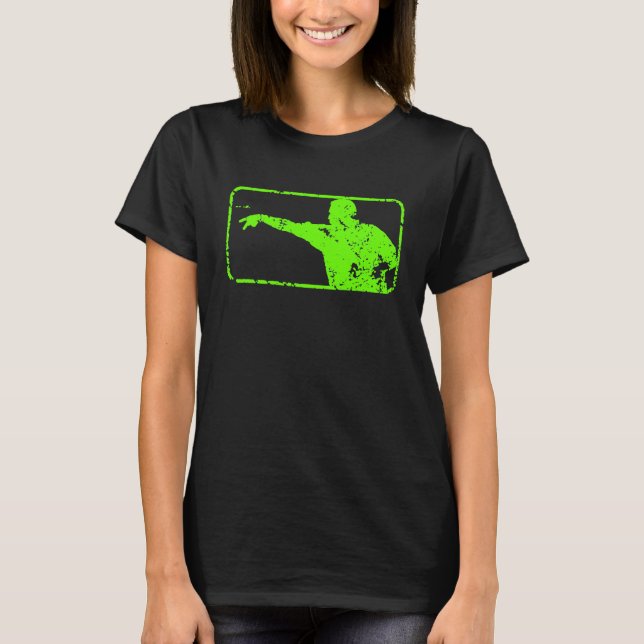 Funny darts for darts players Pally 20 darts Dar 1 T-Shirt (Vorderseite)