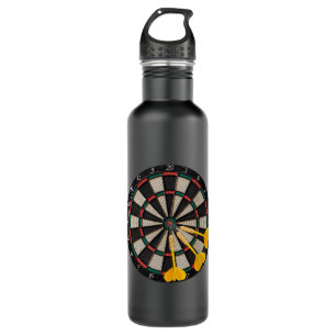 Funny Darts Quote Qualifikationen Tactics Techniqu Edelstahlflasche