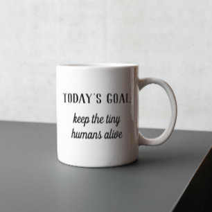 Funny Das heutige Ziel: Die winzigen Menschen le Tasse